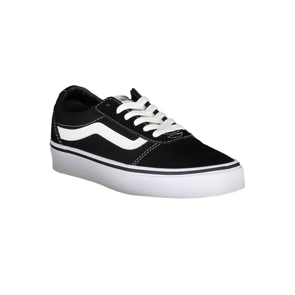 Черные кроссовки из полиэстера Vans — фото 2