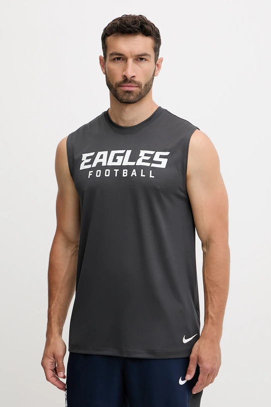

Футболка Philadelphia Eagles Nike, серый