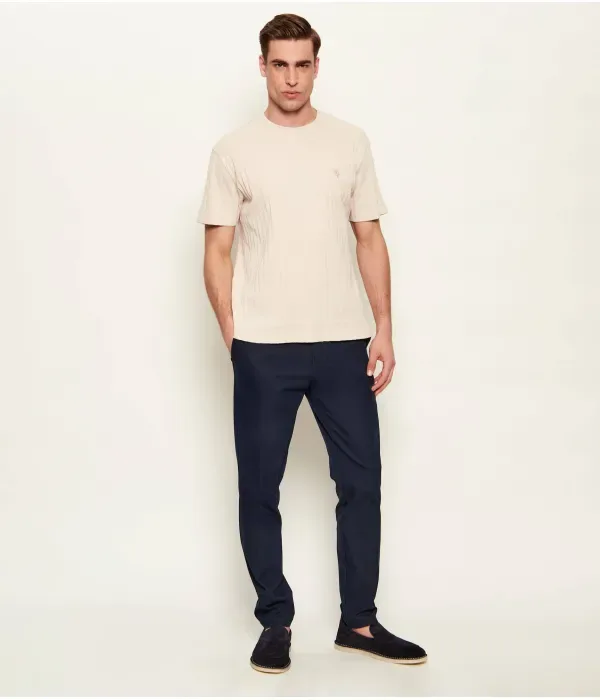 Футболка loose fit Us Polo Assn, бежевый — фото 2