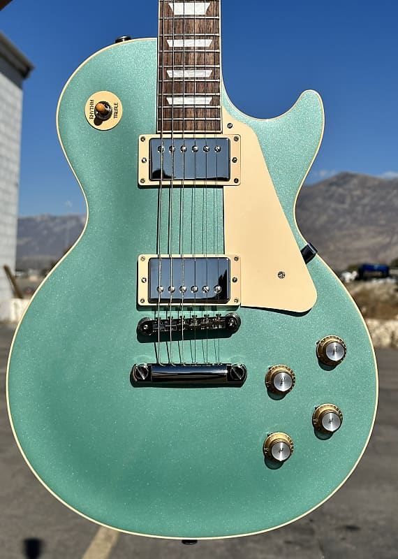 

Электрогитара Gibson Les Paul Standard '60s Plain Top Inverness Green 2023 New Unplayed Auth Dlr 10lbs1oz #282