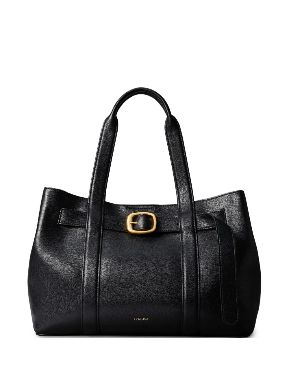 

Сумка-тоут с пряжкой Calvin Klein, черный