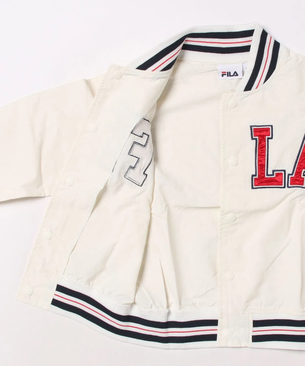 Спортивная куртка FILA для детей, белая — фото 3