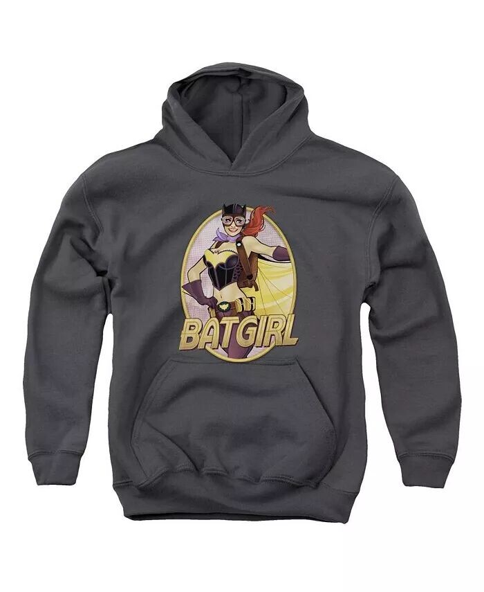 

Толстовка с капюшоном Boys of America Youth Batgirl Bombshell Justice League, серый