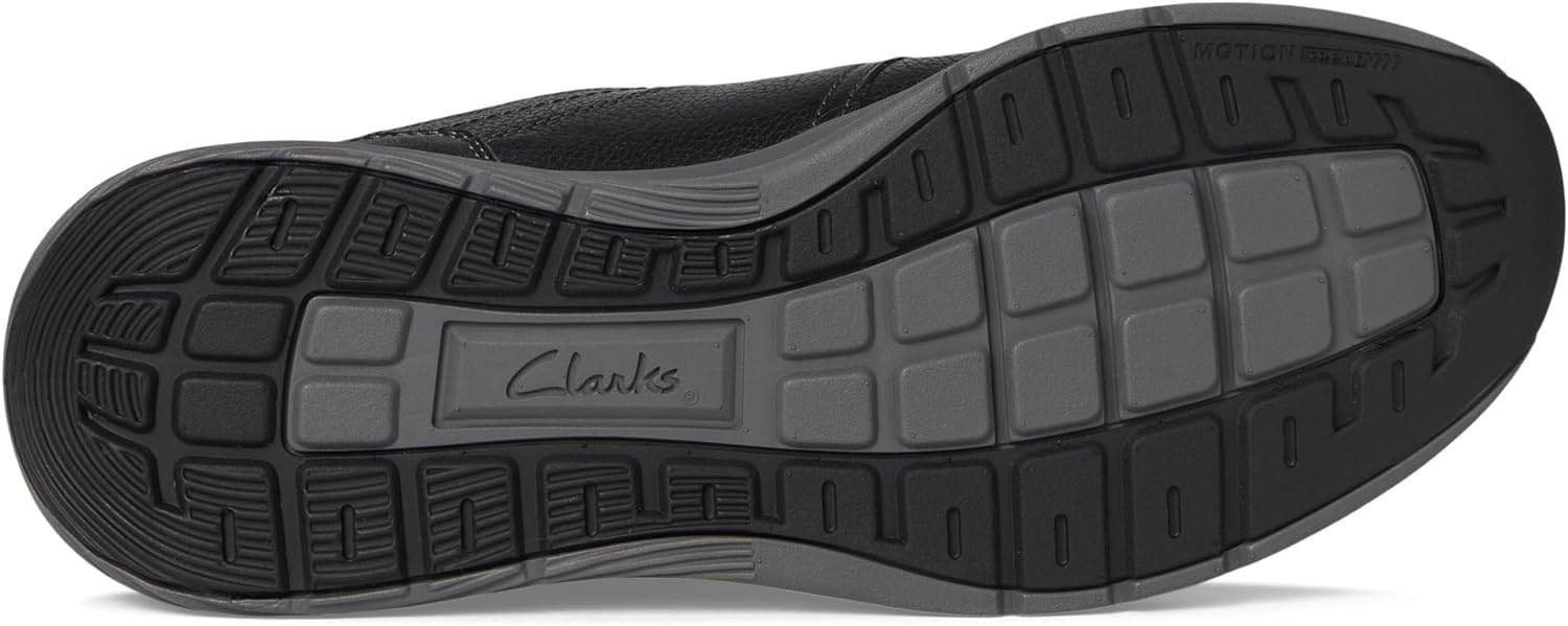 Мужские кроссовки Clarks Motion Trek, черный — фото 4