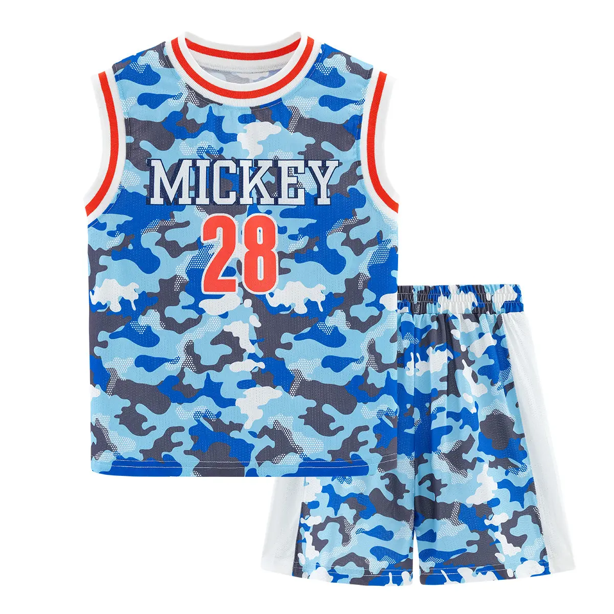 

Disney Повседневная спортивная одежда синяя для детей от 3 до 7 лет