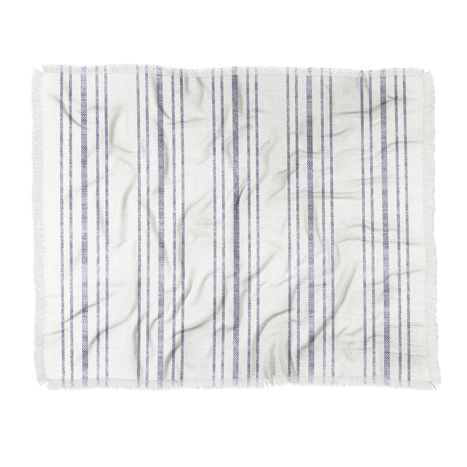 

Плед Holli Zollinger Aegean в несколько полосок Deny Designs, цвет Blue