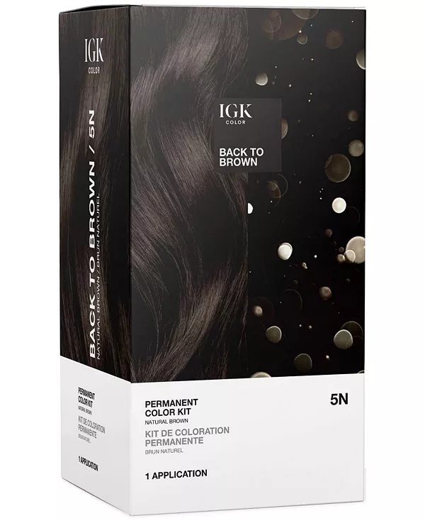 Набор из 6 перманентных красок Igk Hair, back to brown