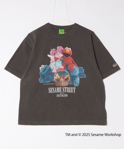 

Футболка с принтом, коллекция Sesame Street FRUIT OF THE LOOM