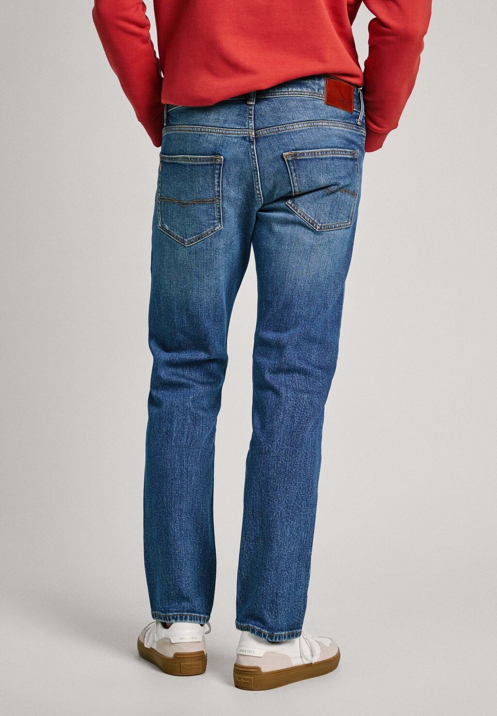 

Джинсы прямого кроя Pepe Jeans, синий деним