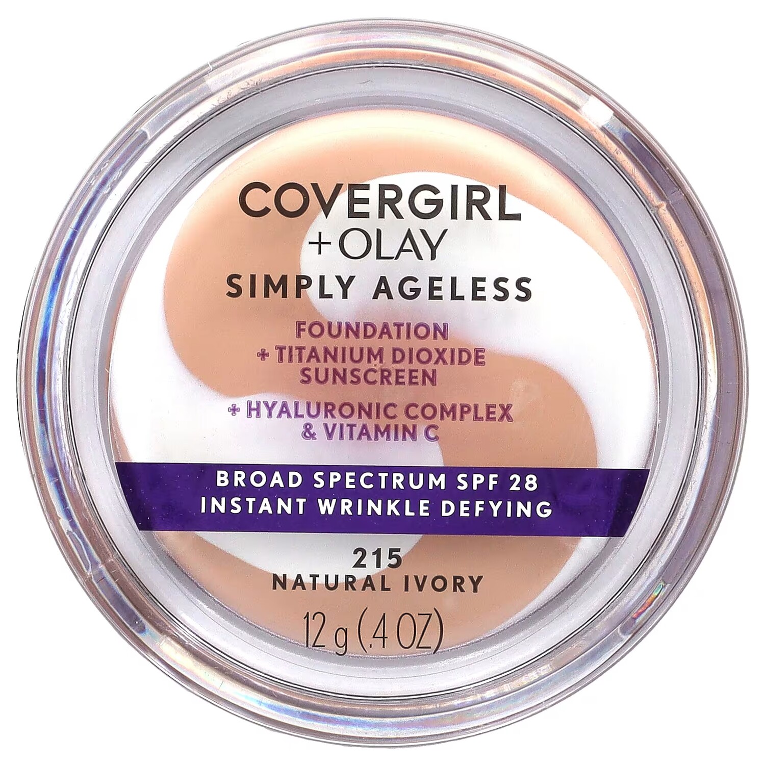 

Тональный крем Covergirl Olay Simply Ageless SPF 28 215 Natural Ivory