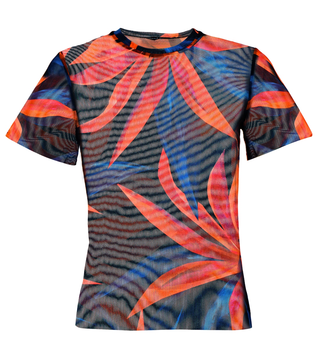 

Футболка с сетчатым принтом Louisa Ballou, Lunar Bloom