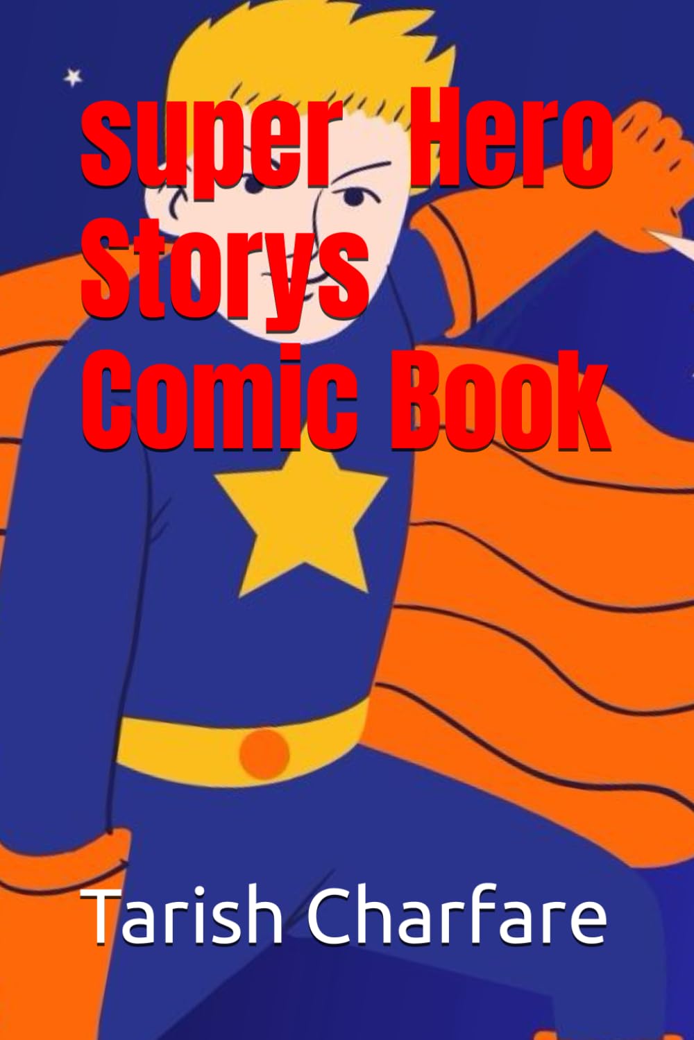 

super hero story comics book