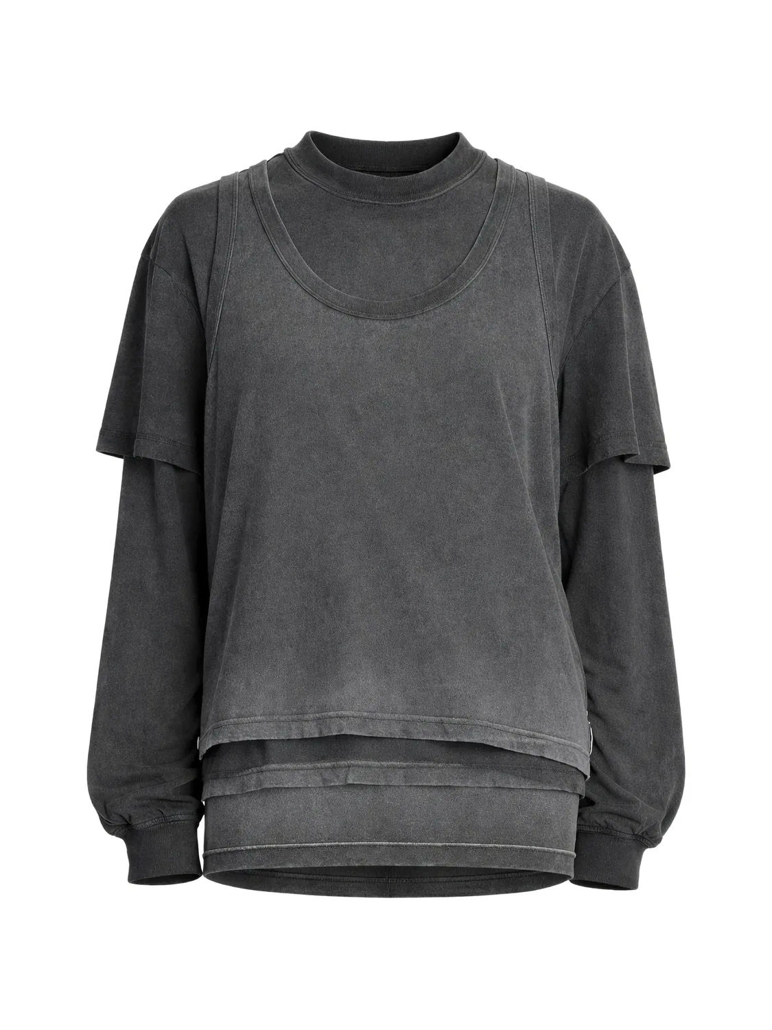 Футболка с длинными рукавами Alexander Wang, серый