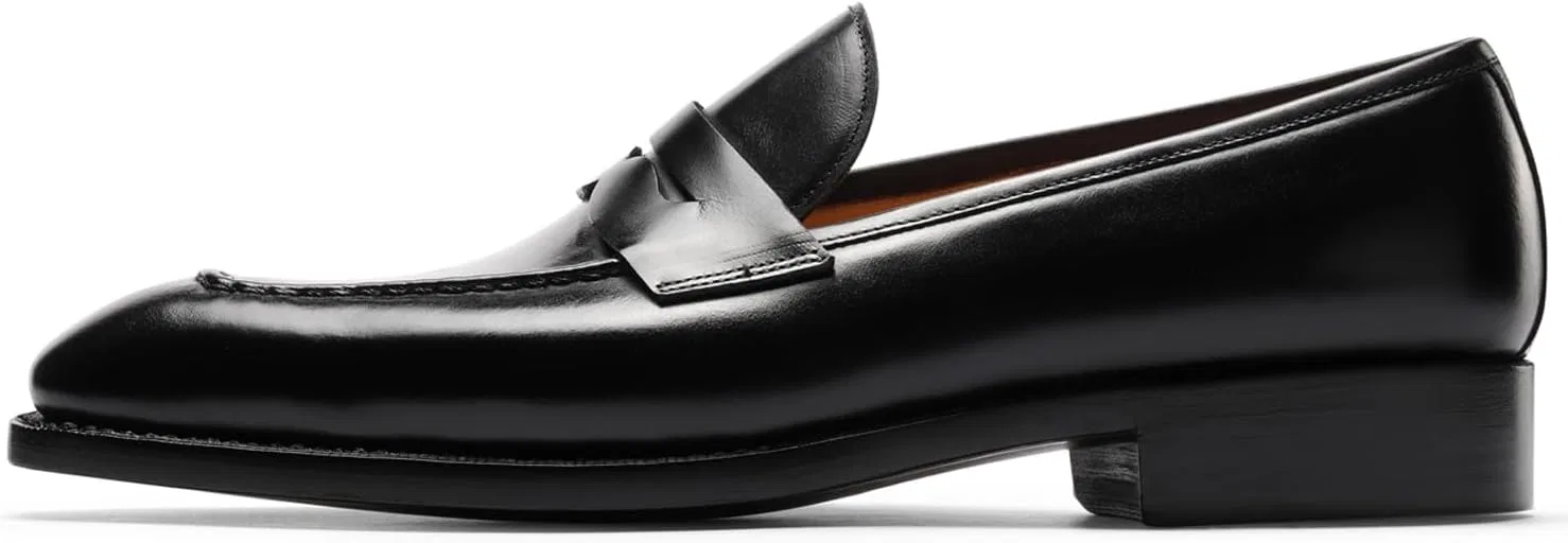 Лоферы из телячьей кожи, Loafers for Men, Black FIAVOM — фото 2