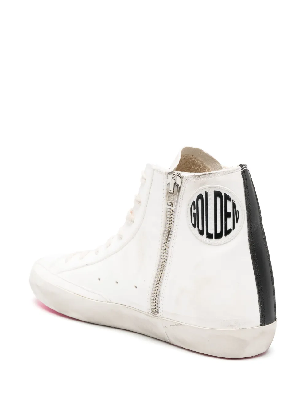 Высокие кеды Francy GOLDEN GOOSE, белый — фото 3
