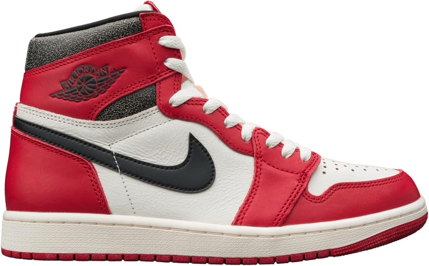 

Мужские кроссовки Nike Air Jordan 1 Retro High OG, Varsity Red/Black/Sail/Muslin