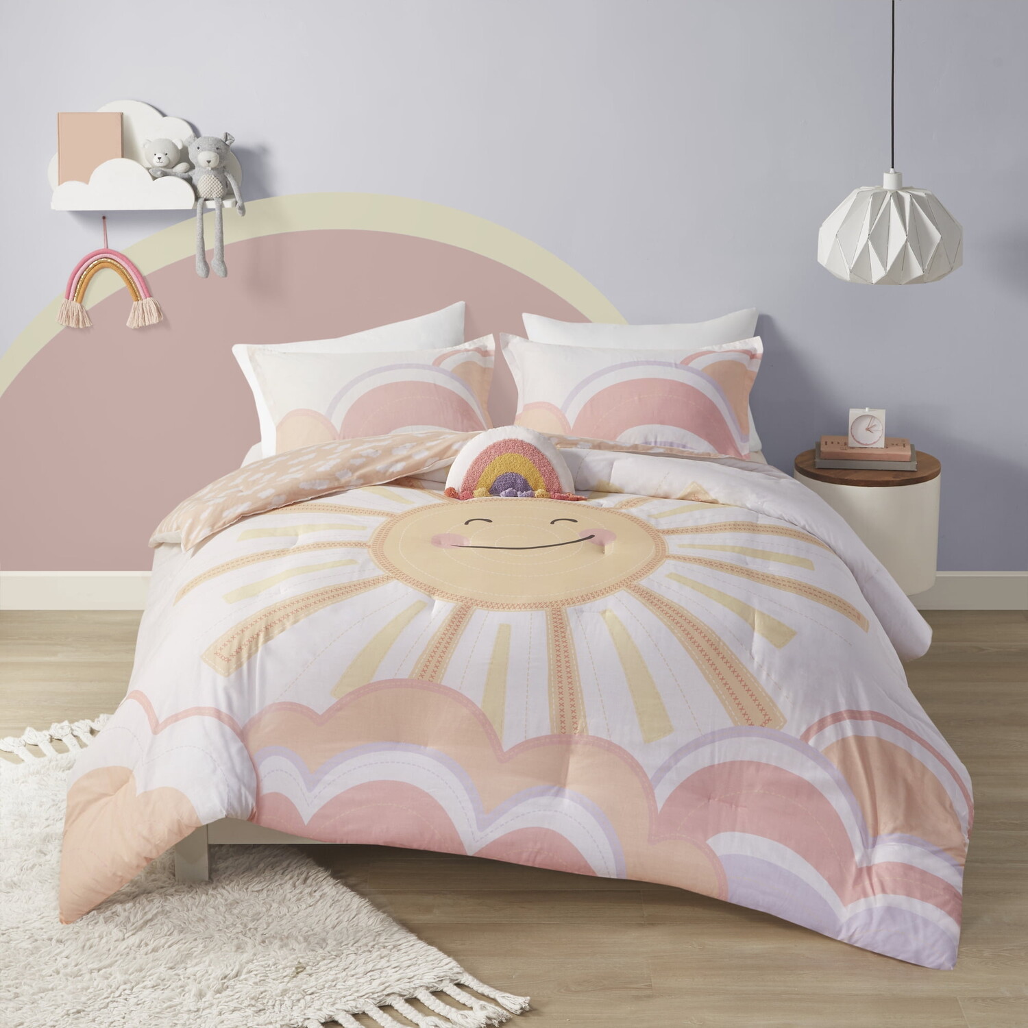 

Комплект одеяла с наволочками Sunshine Urban Habitat Kids Olliix, желтый