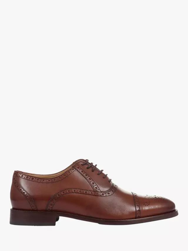 

Оксфорды Jones Bootmaker Maynard Leather Brogue Detailed, цвет chestnut