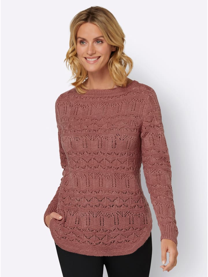 

Ажурный свитер из розового дерева WITT WEIDEN