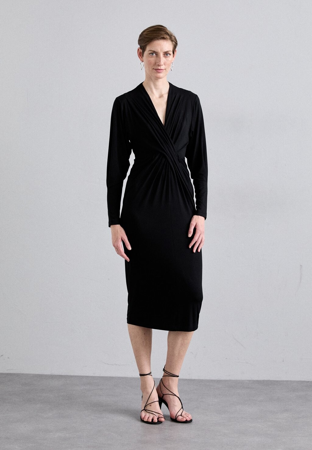 Джинсовое платье SYLVIA DRESS Diane von Furstenberg, черный