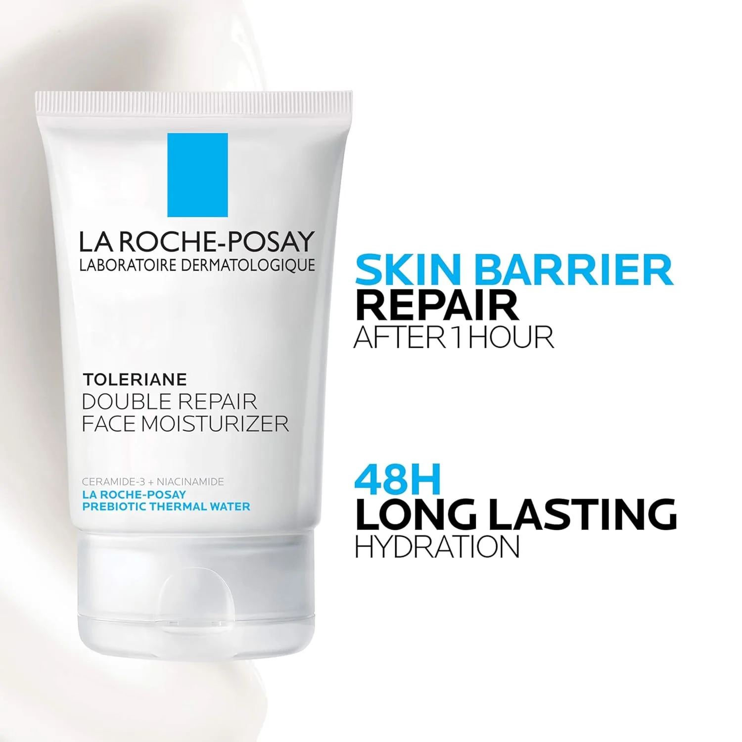 Крем для лица La Roche-Posay — Toleriane Double Repair увлажняющий с церамидами и ниацинамидом, для всех типов кожи — фото 4