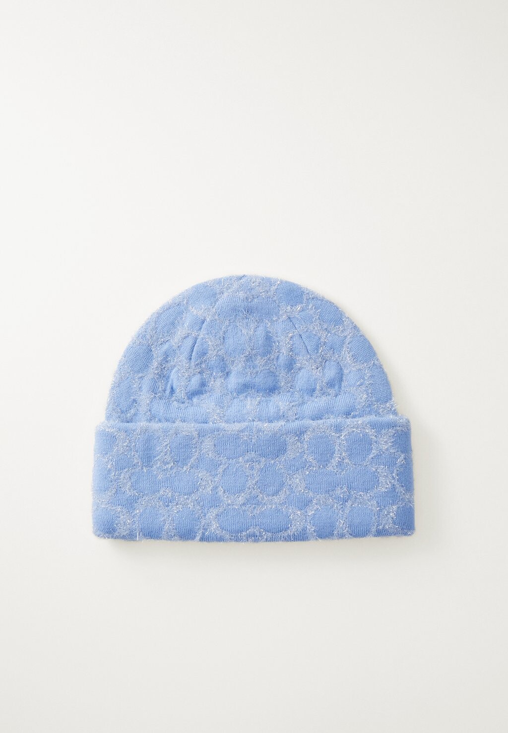 

Шапка SIGNATURE BEANIE COACH, светло-голубой