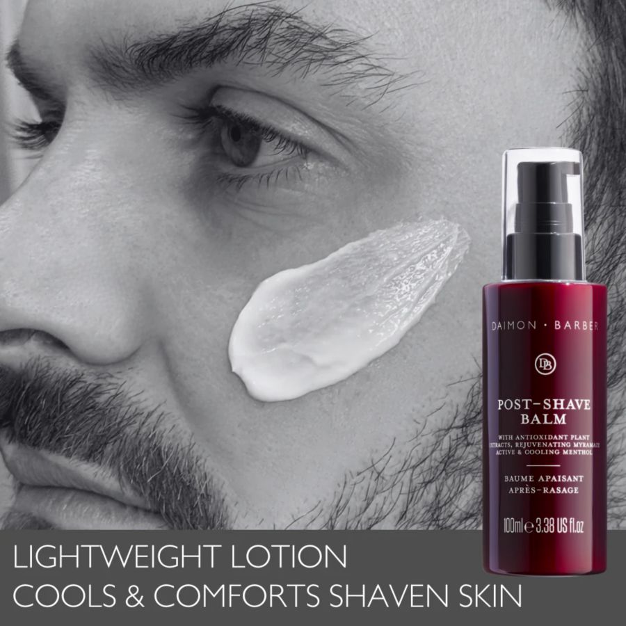 Бальзам после бритья Daimon Barber, темно-красный — фото 3