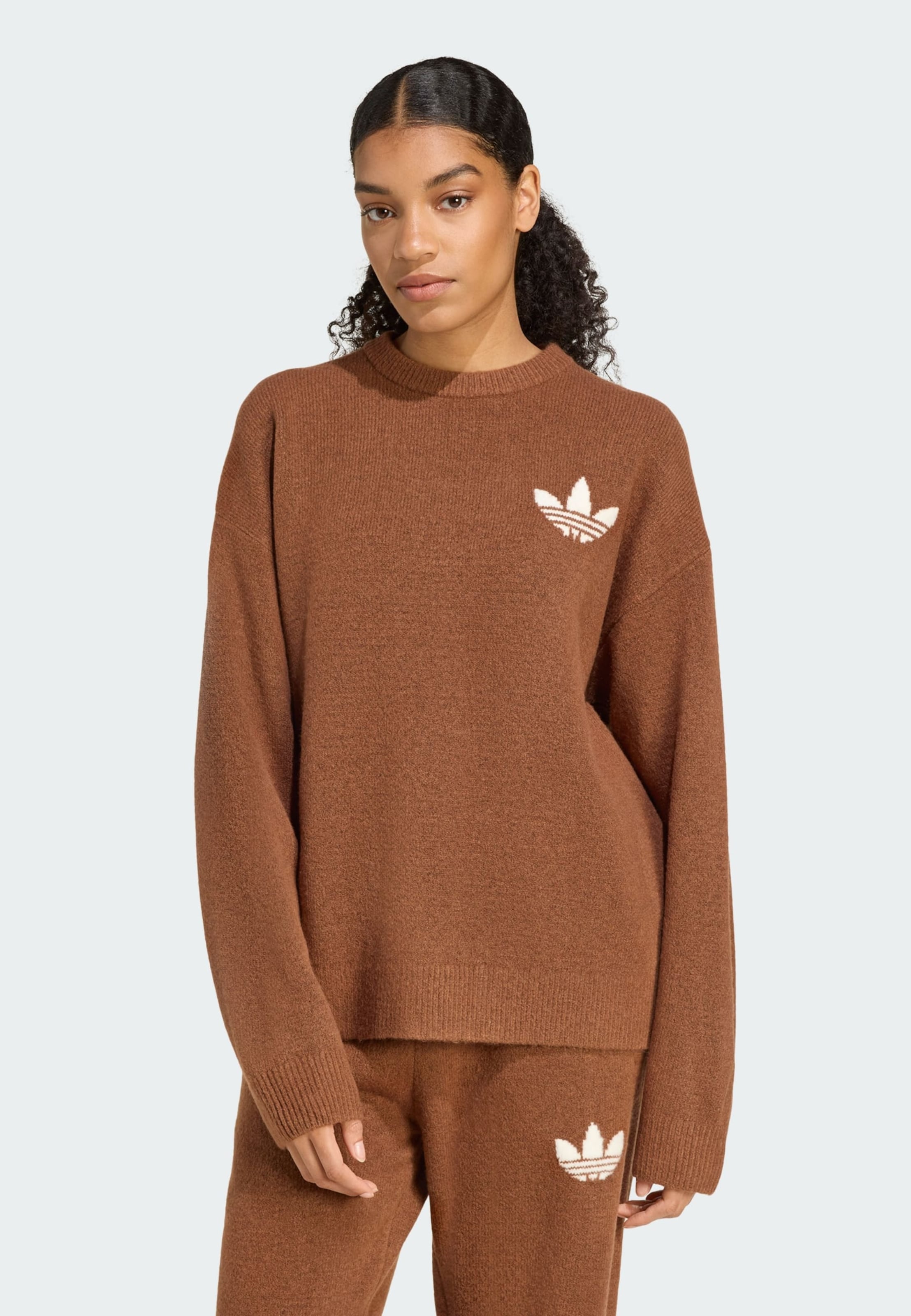 Adidas Originals Свитер 'Athletic Dept' в коричневом цвете — фото 2