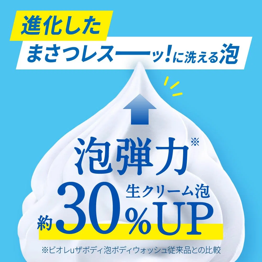 Пенка для душа Biore u The Body Foaming Body Wash «Чистое мыло», 540 мл Biore u — фото 4