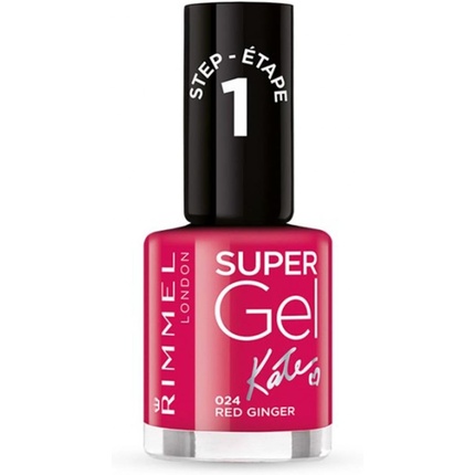 

Лак для ногтей London Supergel Kate 024 Красный имбирь 12 мл, Rimmel