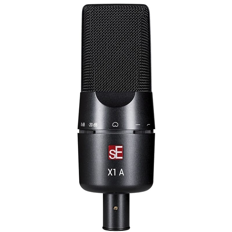 

Студийный конденсаторный микрофон sE Electronics X1 A Large Diaphragm Cardioid Condenser Microphone
