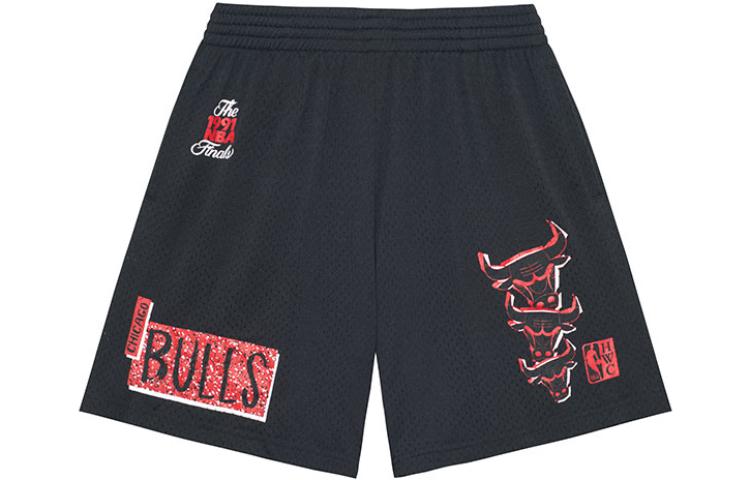

Mitchell Ness Баскетбольные шорты Mitchell & Ness, мужские, черные