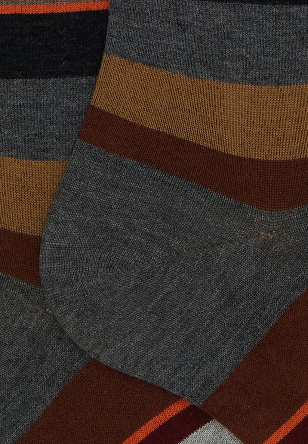 

Носки выше колена WITH STRIPES Gallo, серый