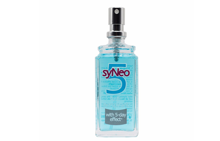 Водостойкий и без запаха антиперспирант спрей 30 мл/флакон Syneo — фото 2