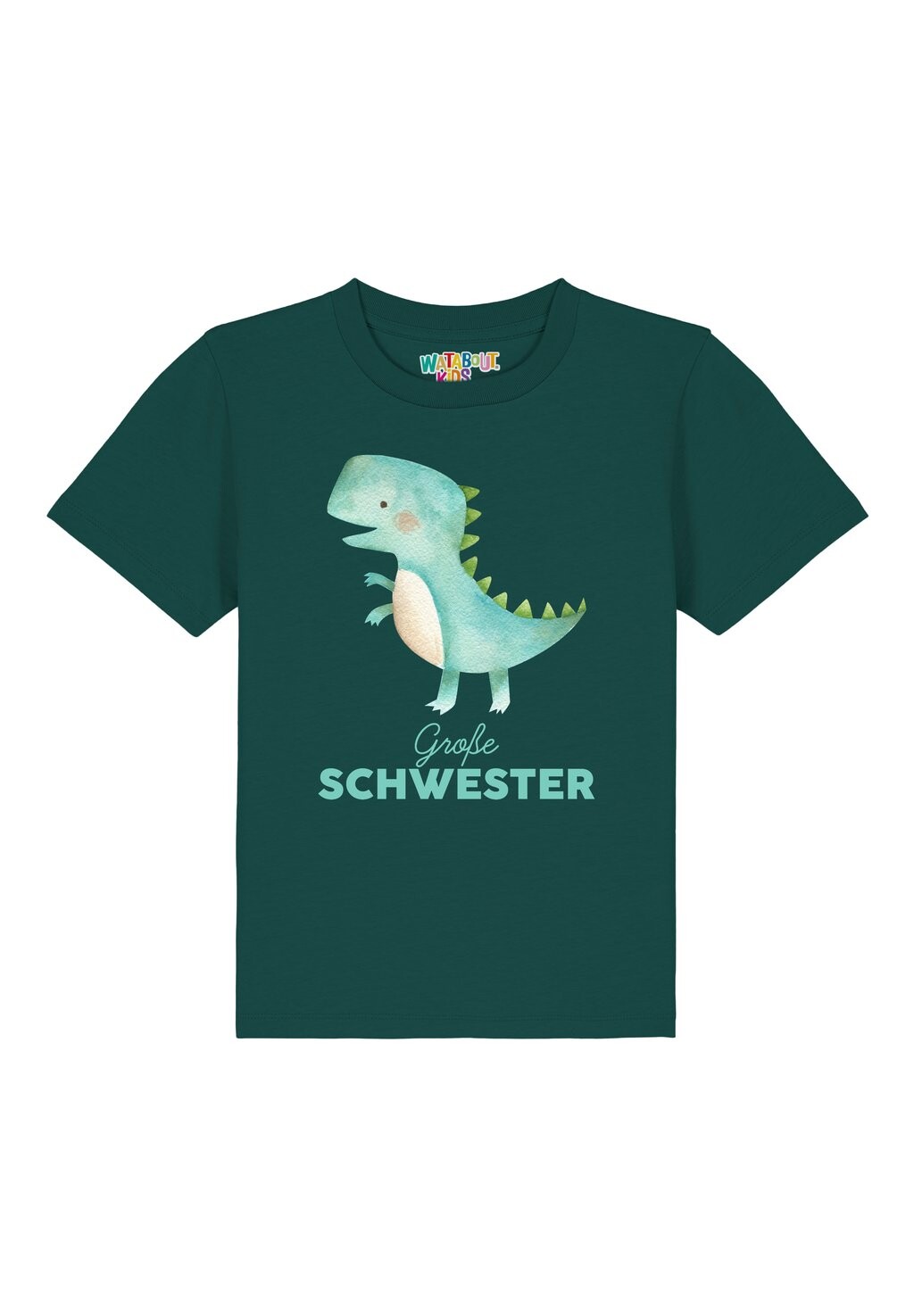 

Футболка с принтом DINOSAURIER 03 GROSSE watapparel, темно-зеленый