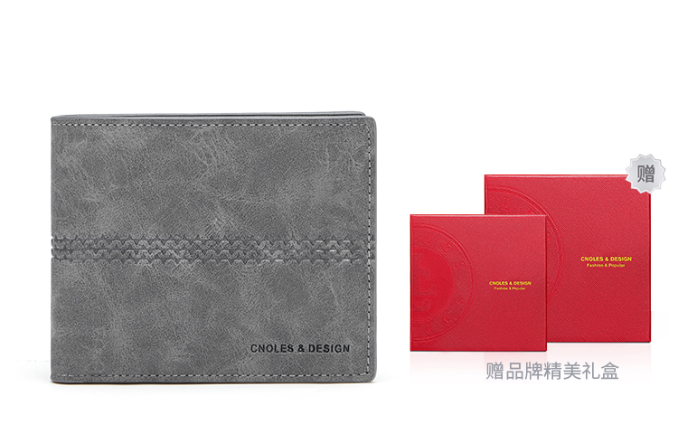 

Кожаный держатель для денег и карт Dreamy Gray CNOLES