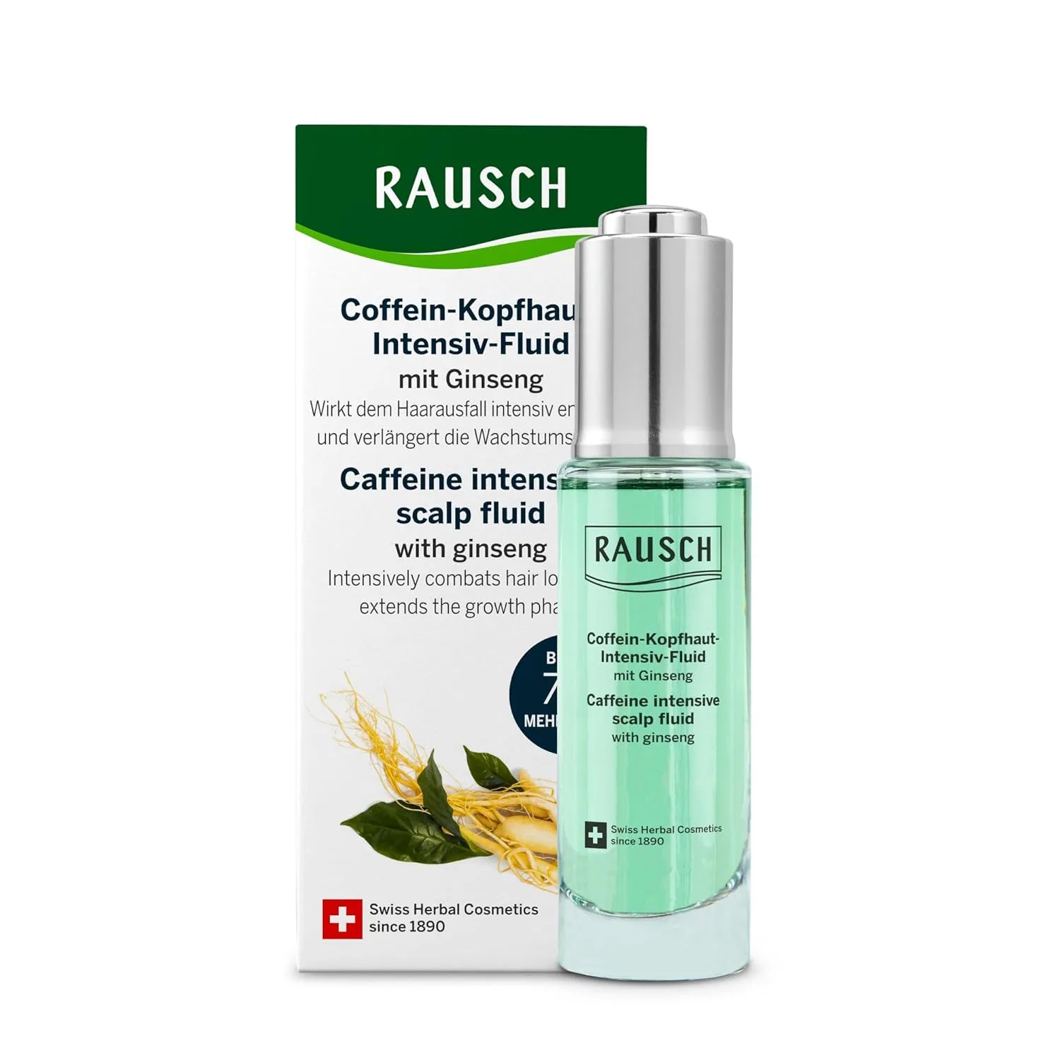 Интенсивный флюид с женьшенем и кофеином Rausch, 30 мл Rausch