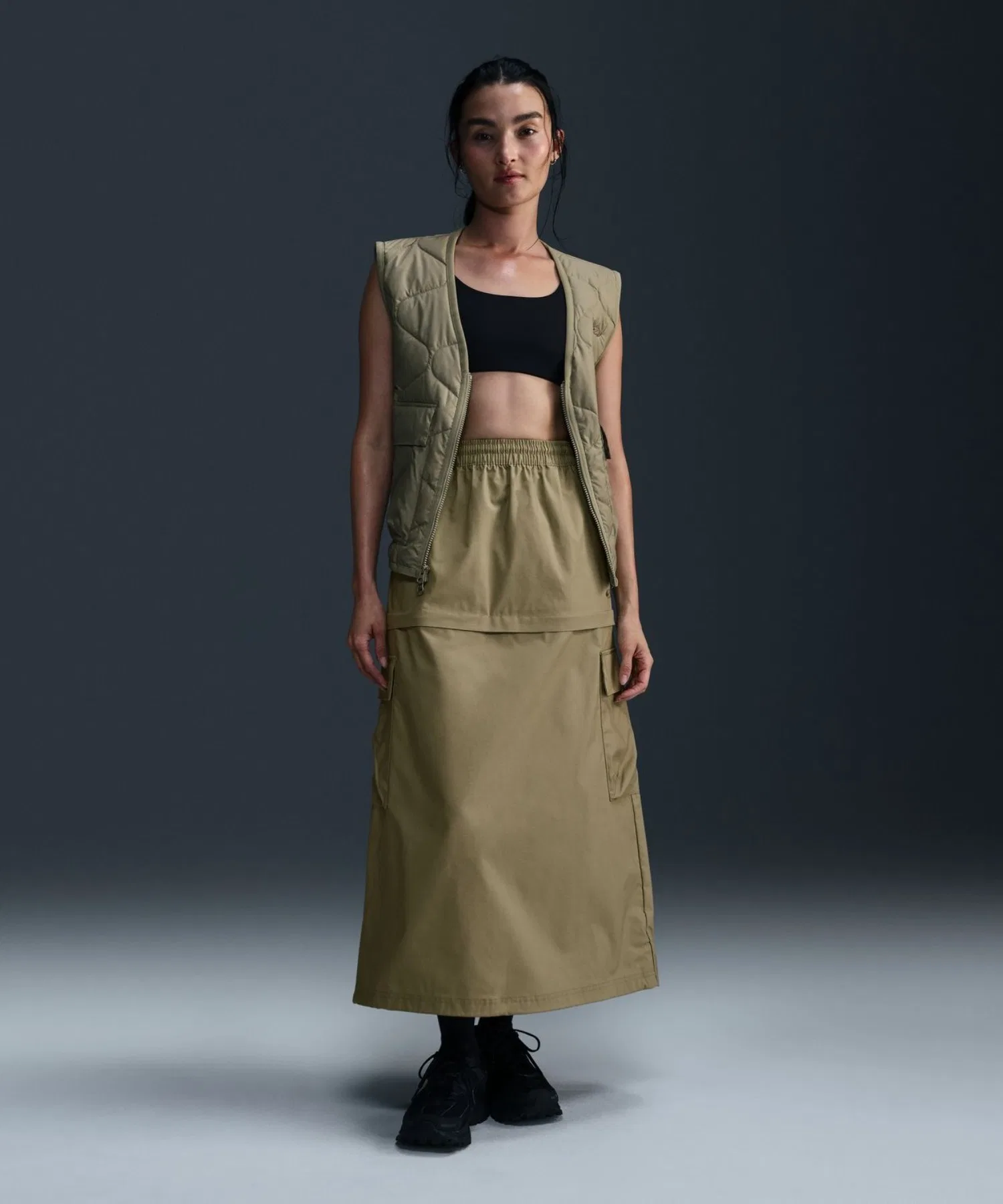 Женская юбка Nike NSW MR CGO MDI SKIRT OP