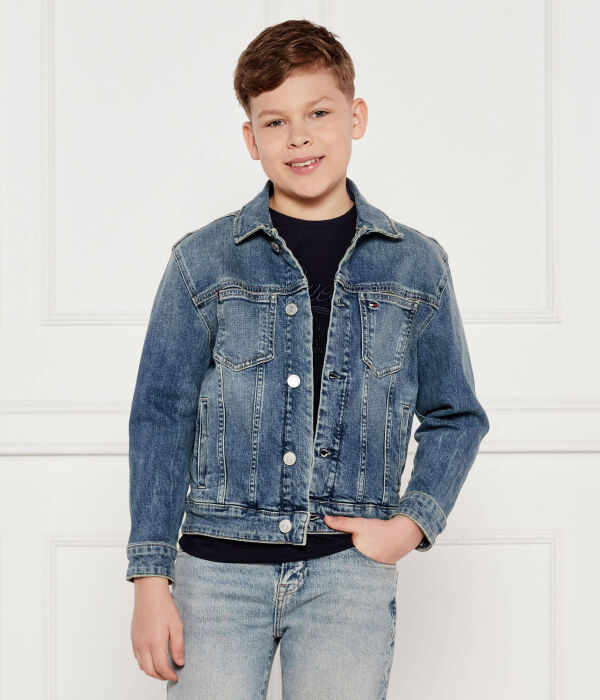 

Джинсовая куртка Oversize fit Tommy Hilfiger, синий