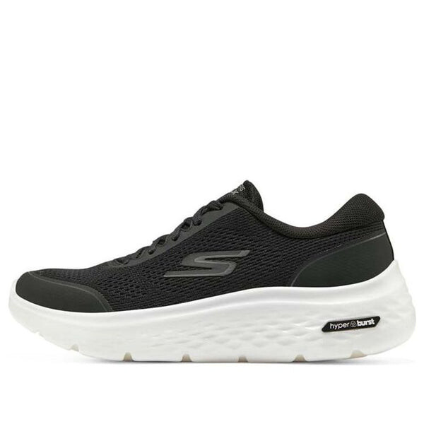 

Кроссовки go walk hyper burst 'black white' Skechers, черный