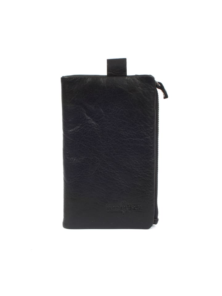 

Кожаный кошелек с RFID-картой Hamburg 2 черного цвета Margelisch