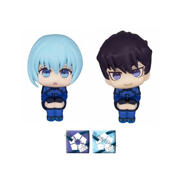 

Набор фигурок Blue Lock, Ice Woven Sheep, Black Traveler, специальное издание MegaHouse, Ice-Woven Sheep & черный Traveler