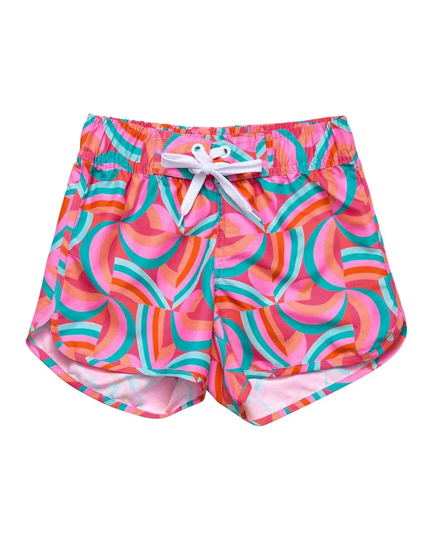 Snapper Rock Geo Melon Sustainable Board Short, красный