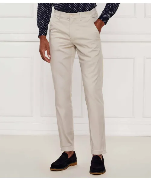 

Брюки чинос Slim fit Calvin Klein, бежевый