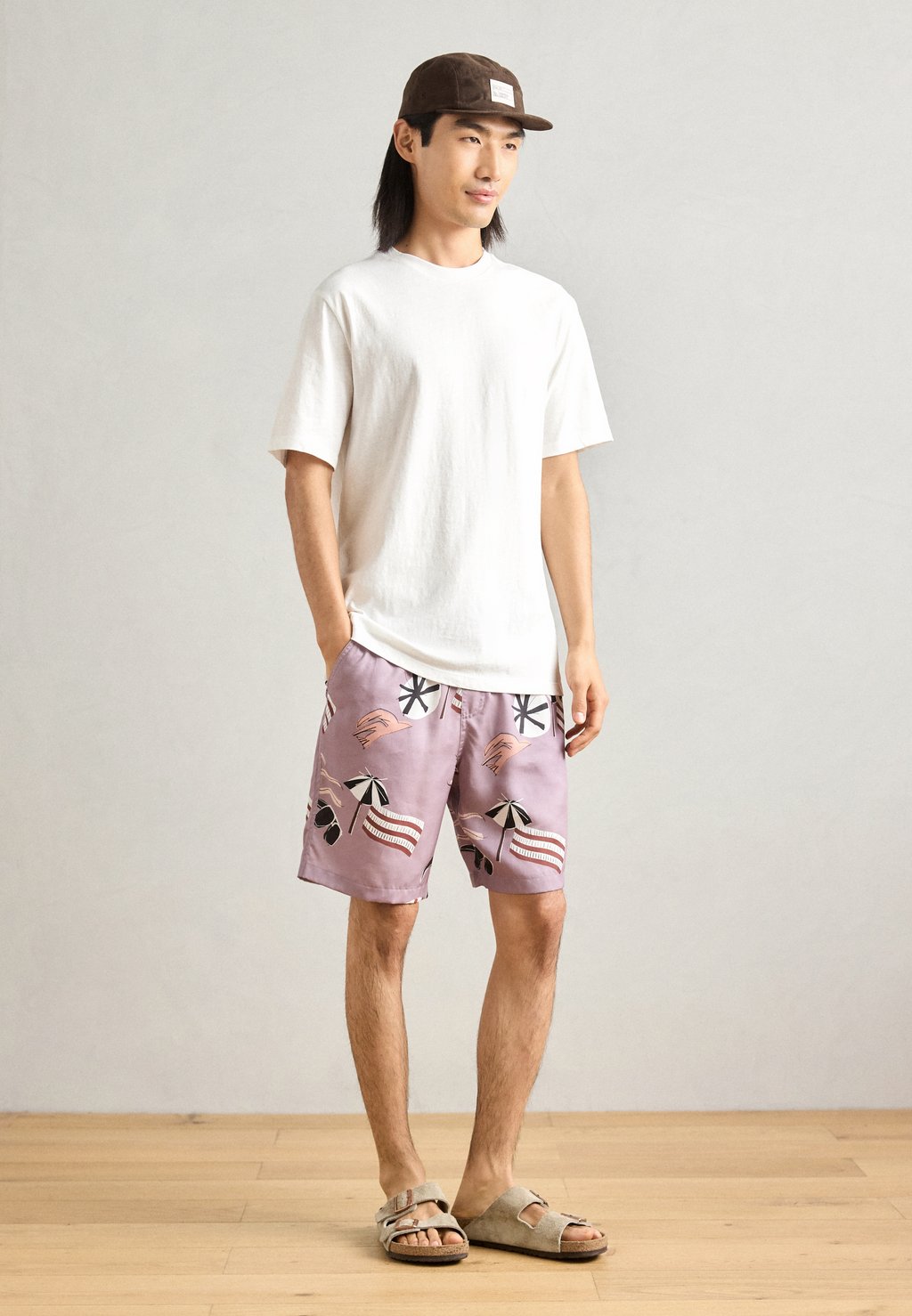 

Базовая футболка REGULAR FIT 3 CROSSES Scotch & Soda, Whilte