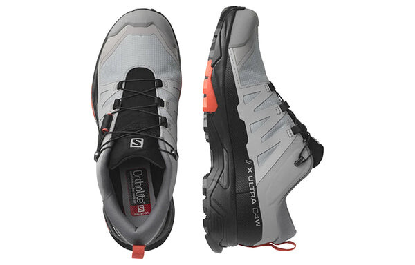 Кроссовки x ultra 4 wide gore-tex 'gray black' 416873 Salomon, серый — фото 4