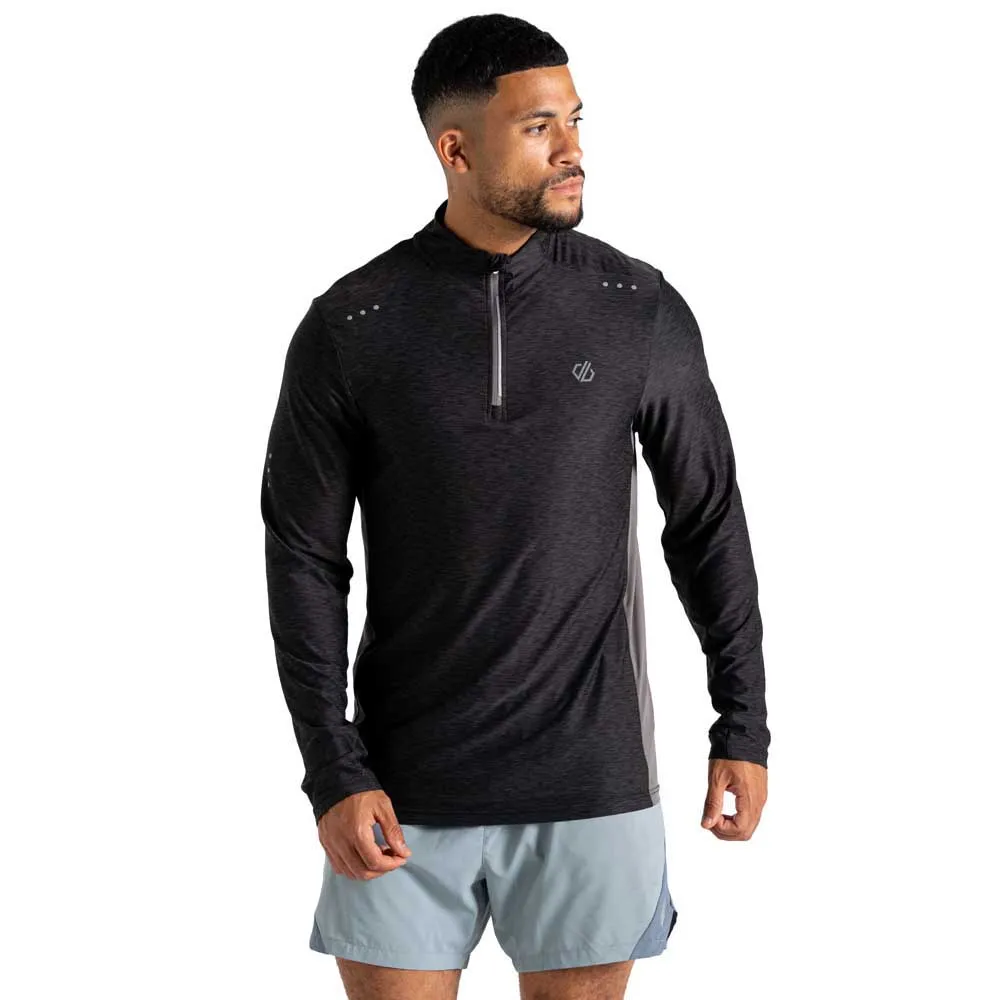 

Лонгслив Dare2B Power Up III half zip, черный