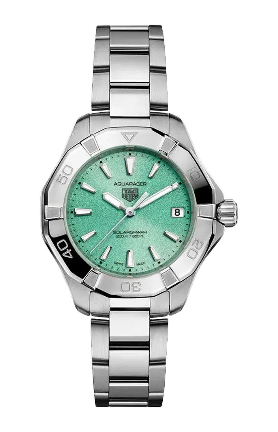 TAG HEUER AQUARACER PROFESSIONAL 200 SOLARGRAPH - WBP1315.BA0005, черный