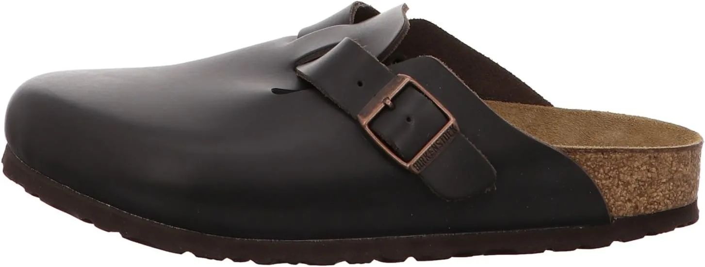 Сабо Birkenstock Boston, коричневый — фото 2
