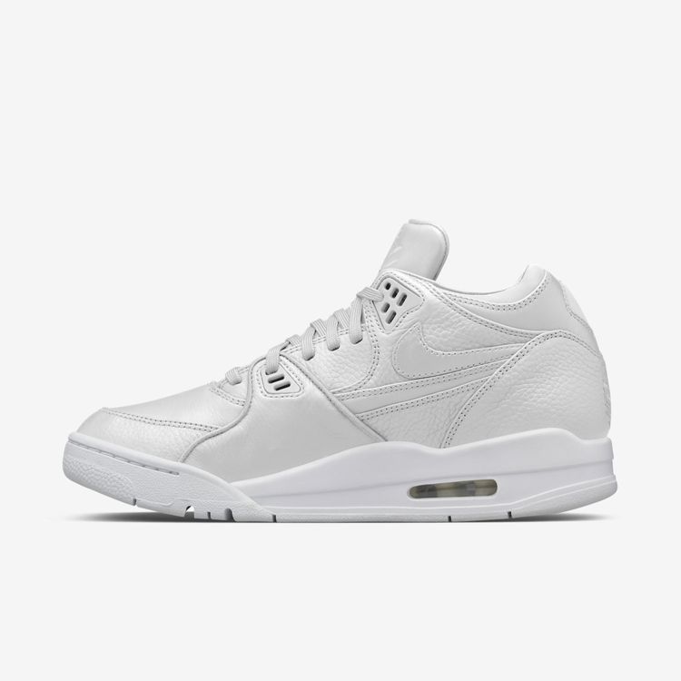 Кроссовки NikeLab Air Flight '89 'Triple White', белый — фото 4